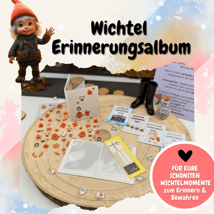 Wichtel-Erinnerungsalbum – Mini-Album für 12 magische Wichtelmomente