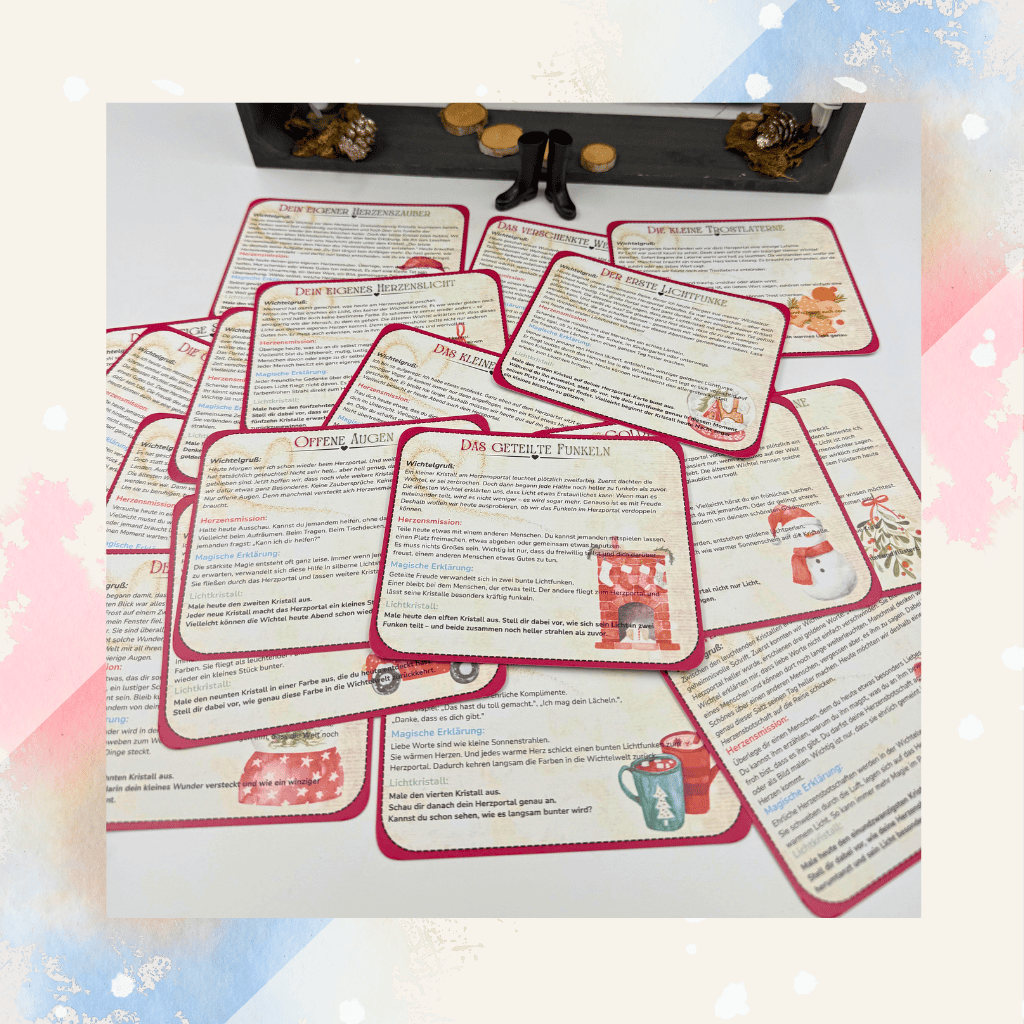 Die magische Herzensreise – 2. Edition | 24 Wichtelbriefe & Herzensmissionen | Printausgabe