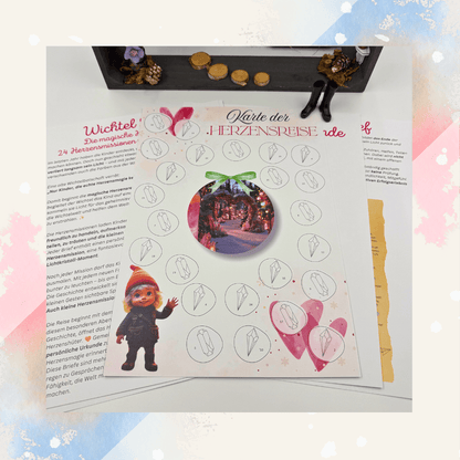 Die magische Herzensreise – 2. Edition | 24 Wichtelbriefe & Herzensmissionen | Printausgabe
