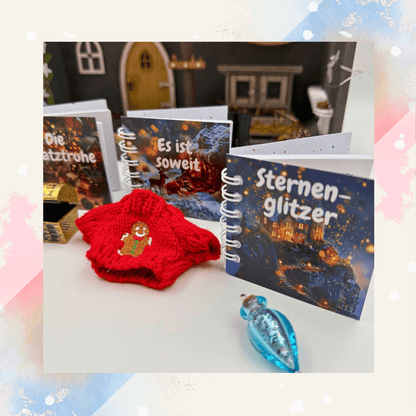 4 kleine Wichtelwunder – Adventsedition mit Mini-Wichtelbüchern und Zubehör