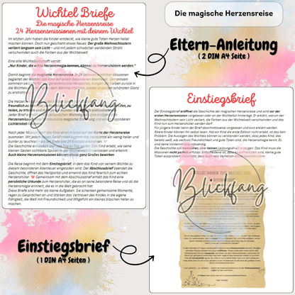 Die magische Herzensreise – 2. Edition | 24 Wichtelbriefe & Herzensmissionen | Printausgabe