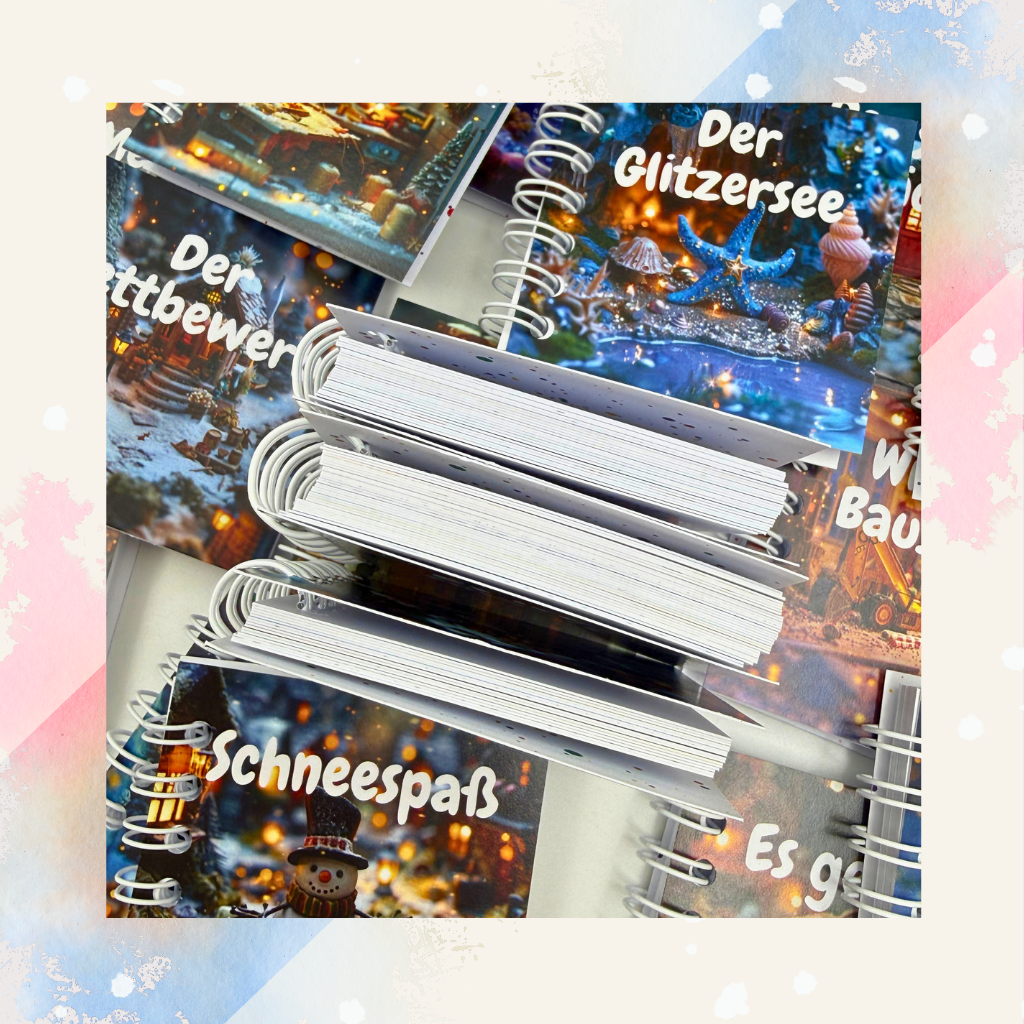 25 kleine Wichtelwunder – Wichtelset mit 25 Mini-Wichtelbüchern und Zubehör