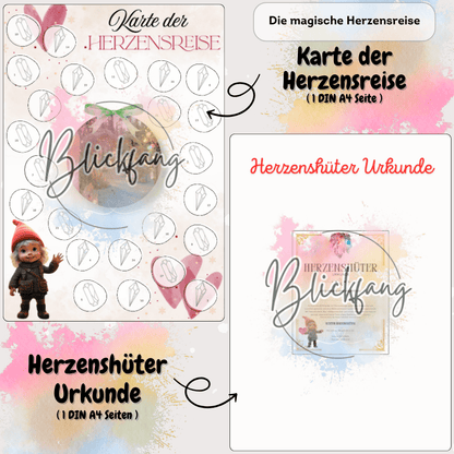 Die magische Herzensreise – 2. Edition | 24 Wichtelbriefe & Herzensmissionen | Printausgabe