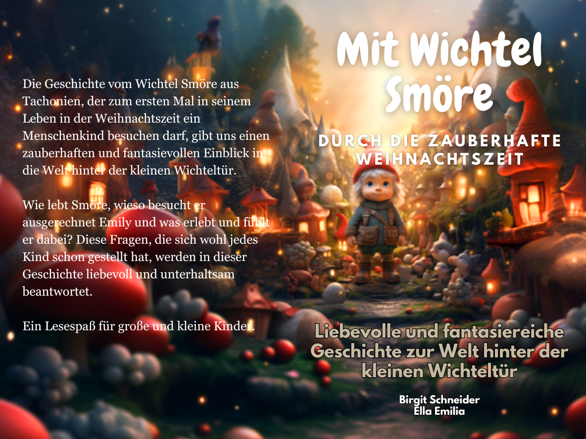 Mit Wichtel Smöre durch die zauberhafte Weihnachtszeit: Liebevolle und fantasiereiche Geschichte zur Welt hinter der kleinen Wichteltür