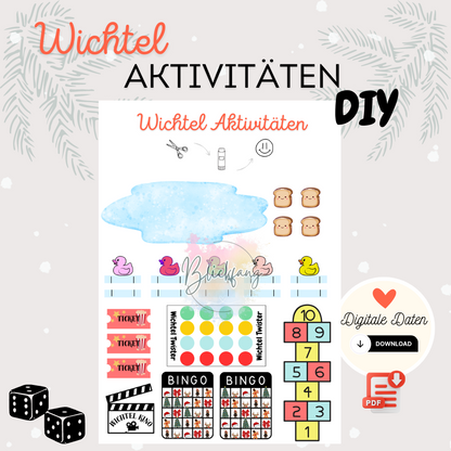 Wichtel Aktivitäten - DIY Bastelspaß für Kinder