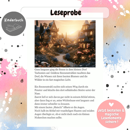 Leseprobe des Kinderbuchs „Mit Wichtel Smöre“ mit stimmungsvollen Illustrationen. Weihnachtswichtel, Briefe und Magie sorgen für unvergessliche Momente in der Adventszeit.