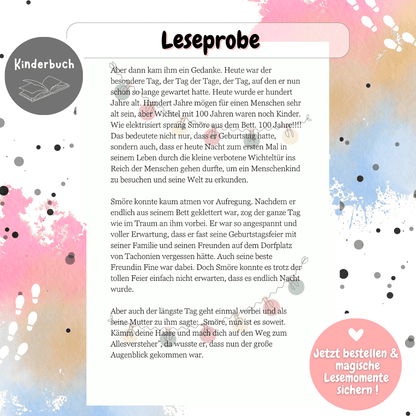 Weitere Leseprobe mit Text und Illustration der Wichtelwelt. Perfekt für Kinder, die Weihnachten, Wichtelsets, Wichtelbriefpapier und die Magie hinter der Wichteltür lieben.