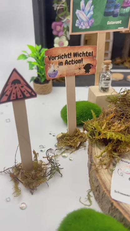 Wichtel Weihnachten Zauberlabor – magische Bastelideen für die Wichteltür und den Weihnachtswichtel zum Sofort-Download